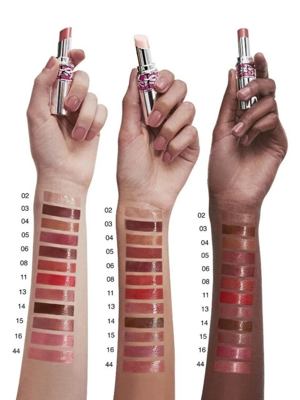 YSL Candy Glaze Lip Gloss Stick Double Care Balm 16 Watermelon High - NEW IN BOX